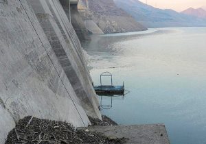 ببینید| ویدئویی ترسناک از حجم آب سد لتیان