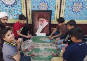 نمایش غیرت در قاب کودکانه؛ عیدیهایی که تقدیم رزمندگان آسمان شد