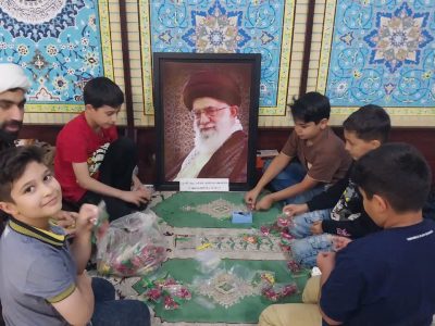 نمایش غیرت در قاب کودکانه؛ عیدی‌هایی که تقدیم رزمندگان آسمان شد