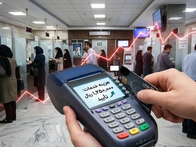کارمزدهای بانکی هم تورمی شد / حواس‌پرتی با کارت بانکی حالا ۴۴ هزار تومان آب می‌خورد!